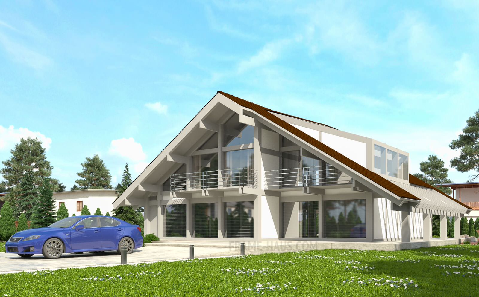 Фахверковый дом 350 м2