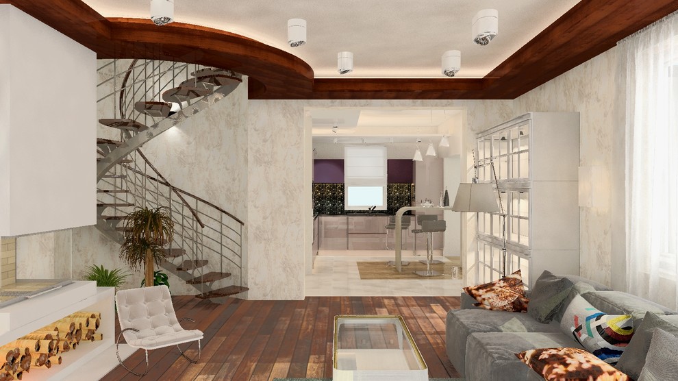 Дизайн-проект интерьера загородного дома в Кондакопшино