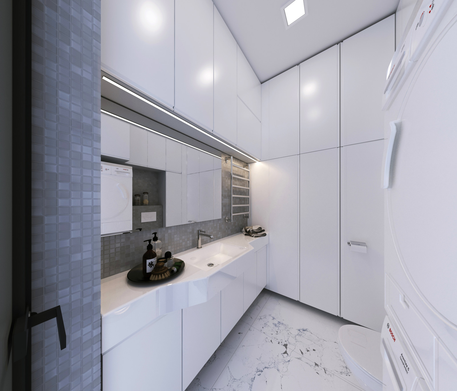 Интерьер квартиры ЖК "ЭВОЛЮЦИЯ", Новосибирск