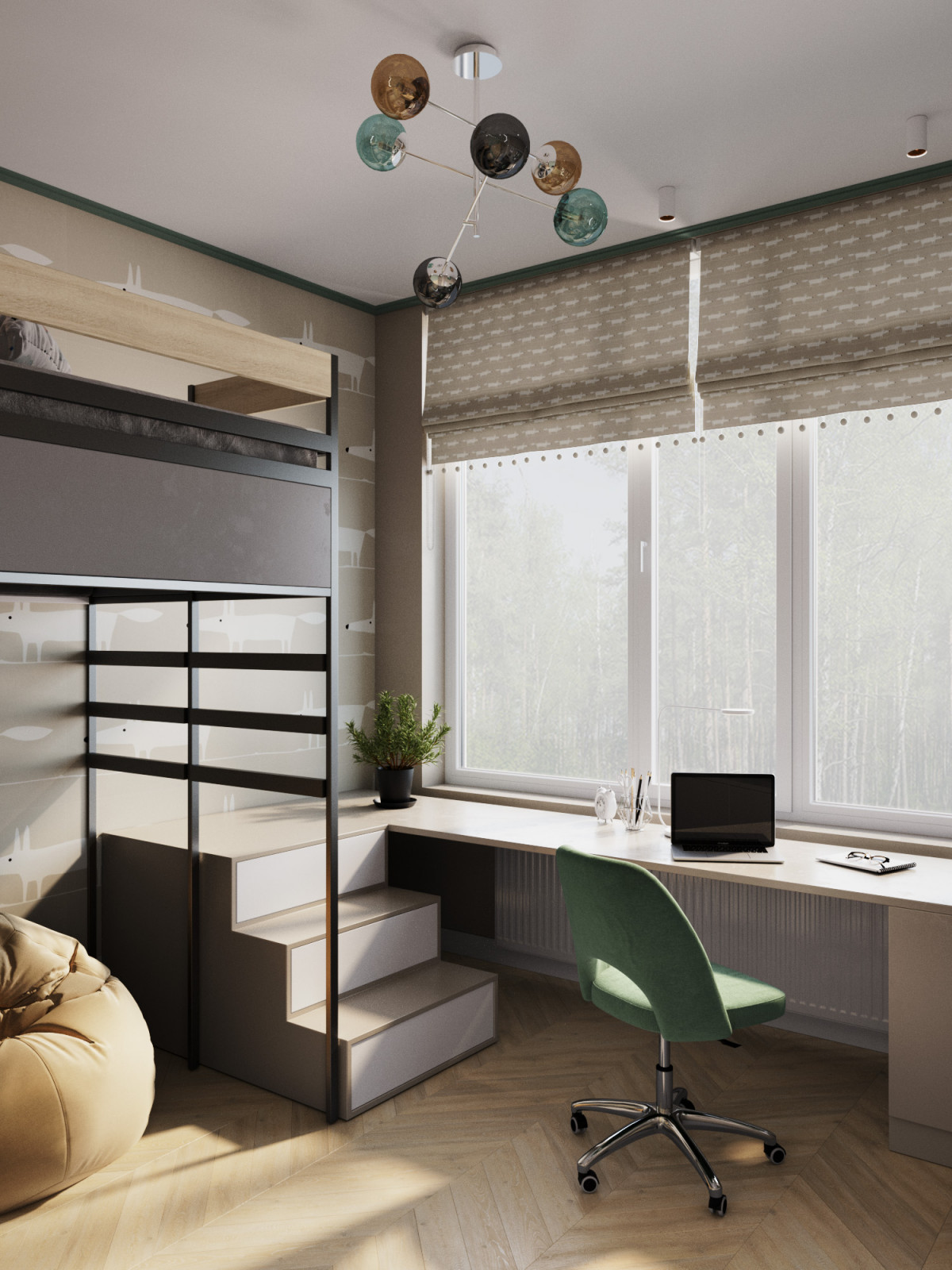 В духе mid-century