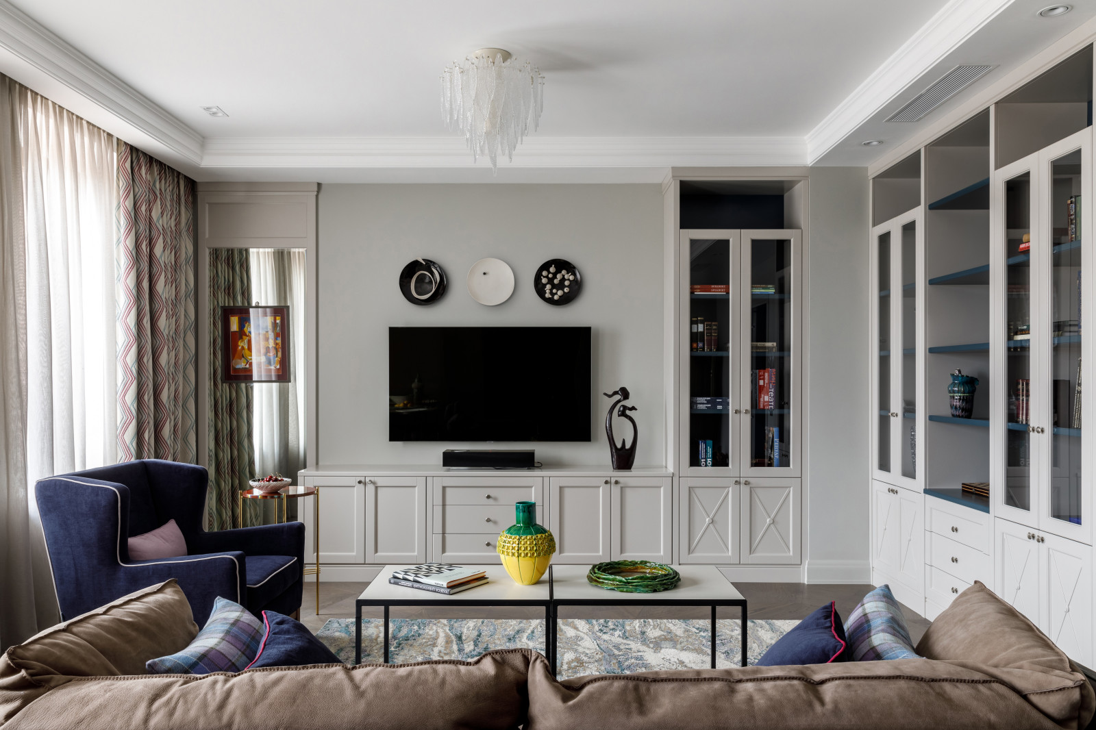 Обложка проекта: Проект квартиры в Хамовниках. Дизайнер Ирина Бронникова