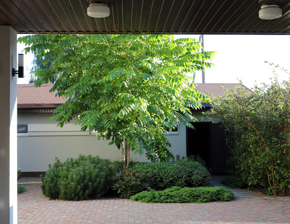 Руст и поперечно исчерченная дорожка