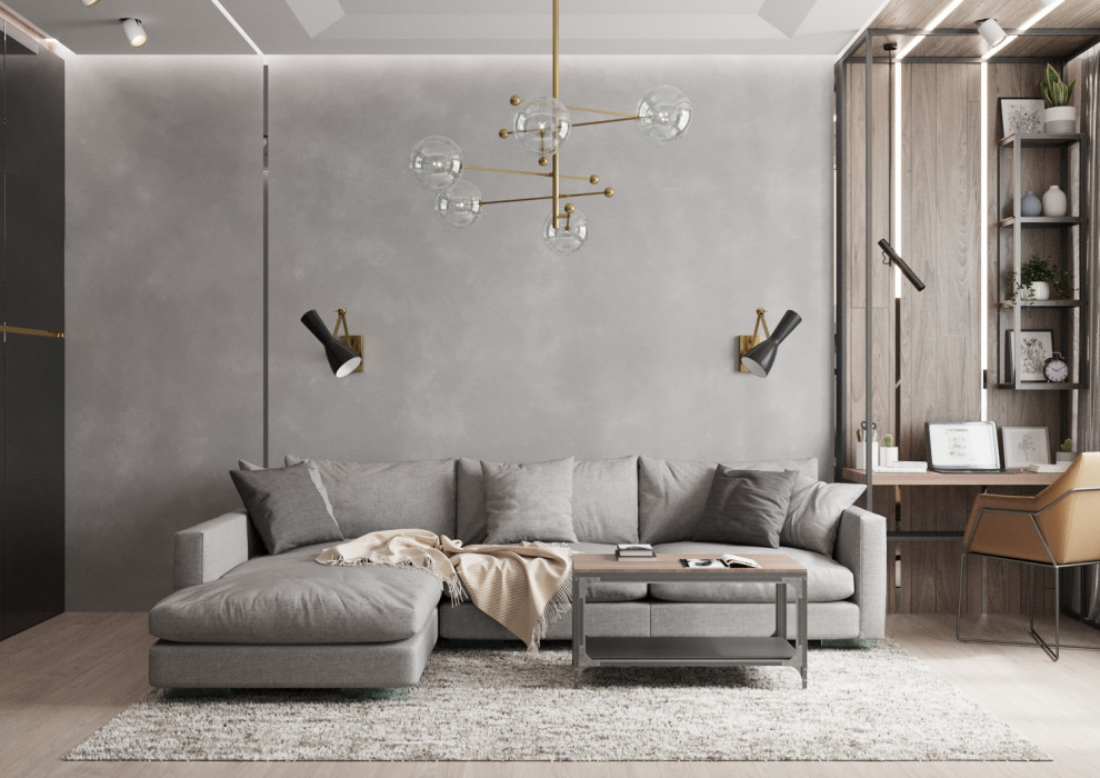 Интерьер гостиной в современном стиле