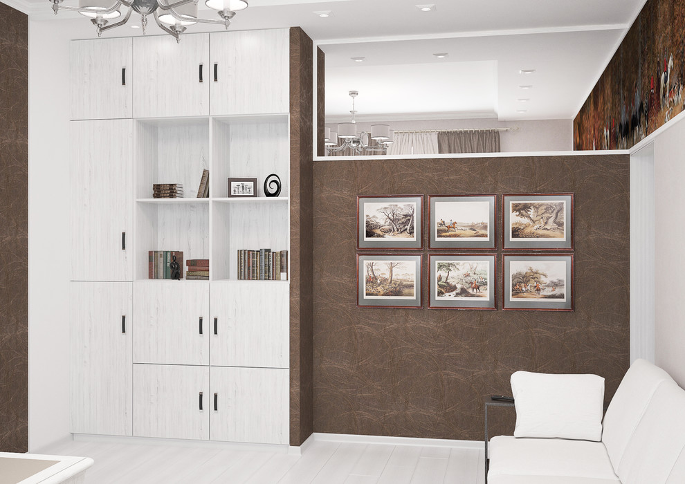 Минимализм в стиле «Белого квадрата» Малевича