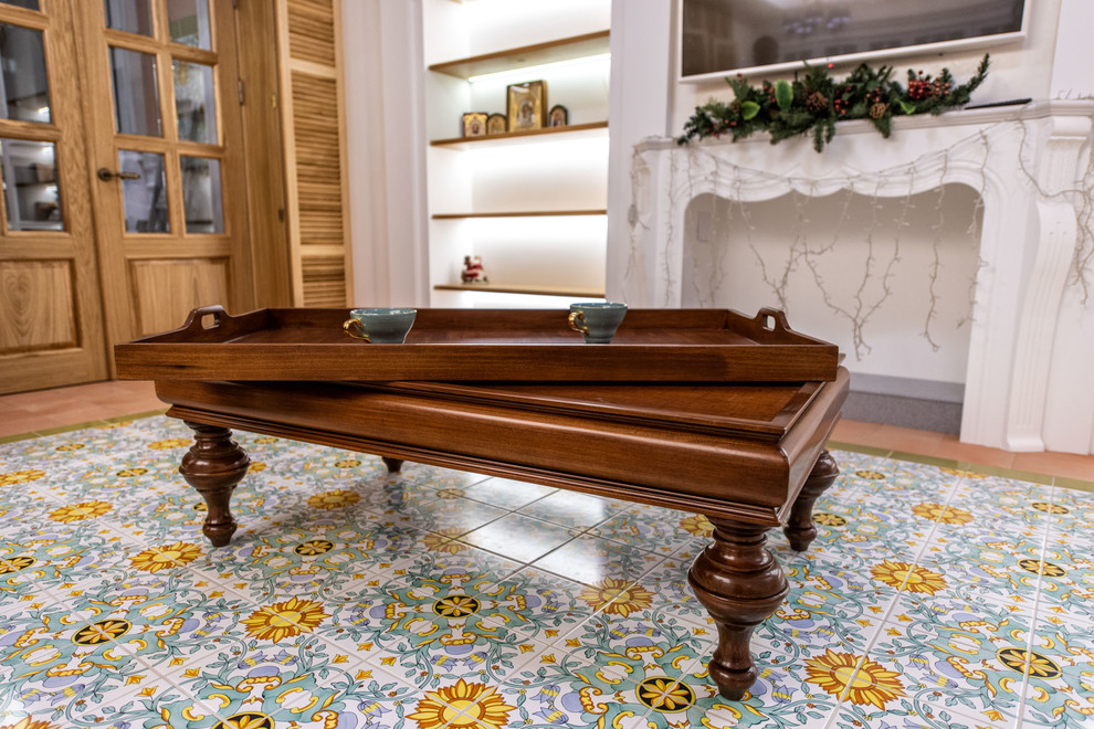 Реализованный проект в московском районе - Квартира в средиземноморском стиле