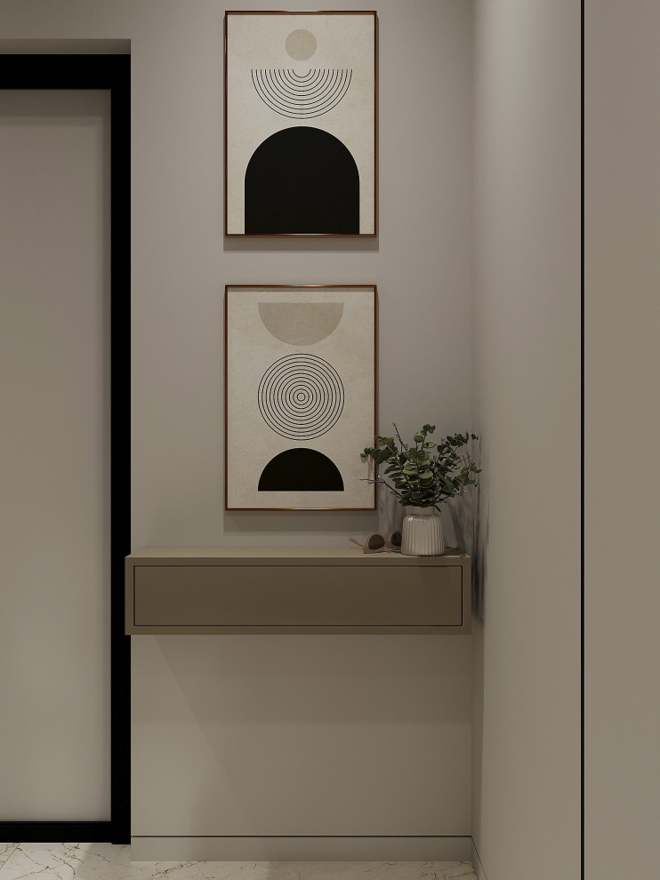 Дизайн 1-комнатной квартиры в жилом комплексе Приморский квартал