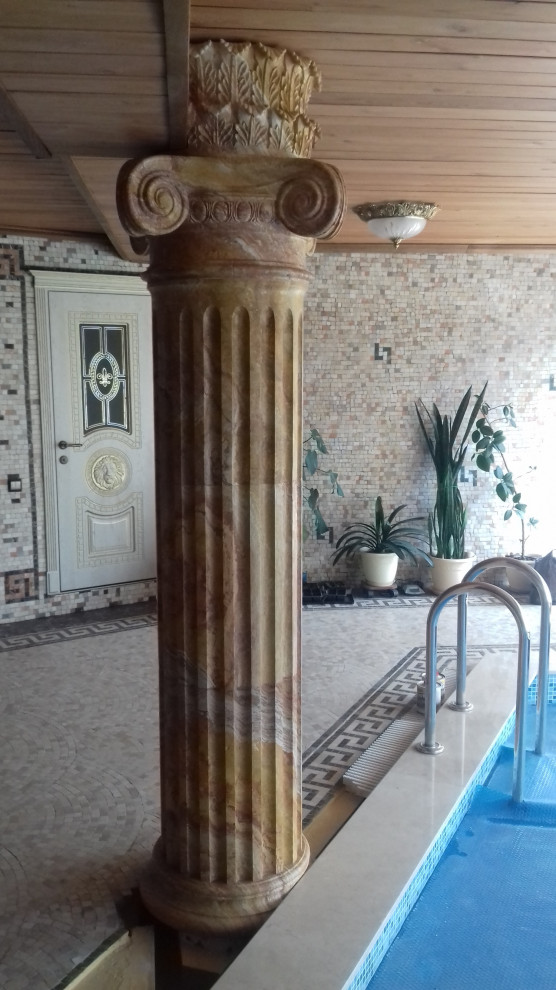 Обложка проекта: Облицовка колонн