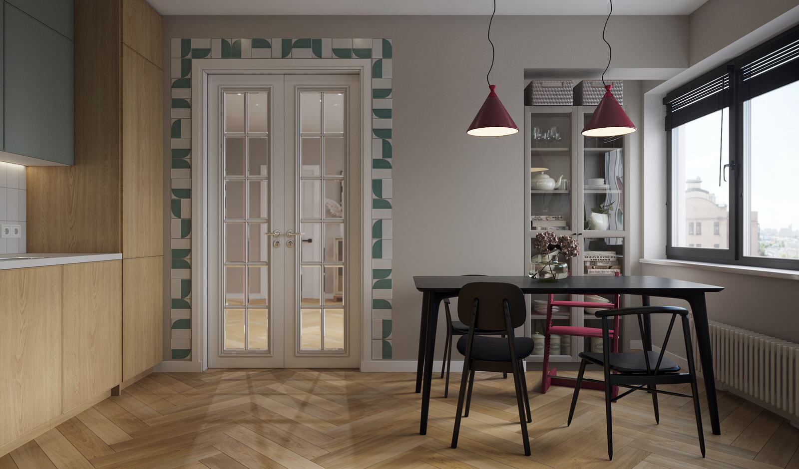 3х-комнатная квартира, 91 кв.м.