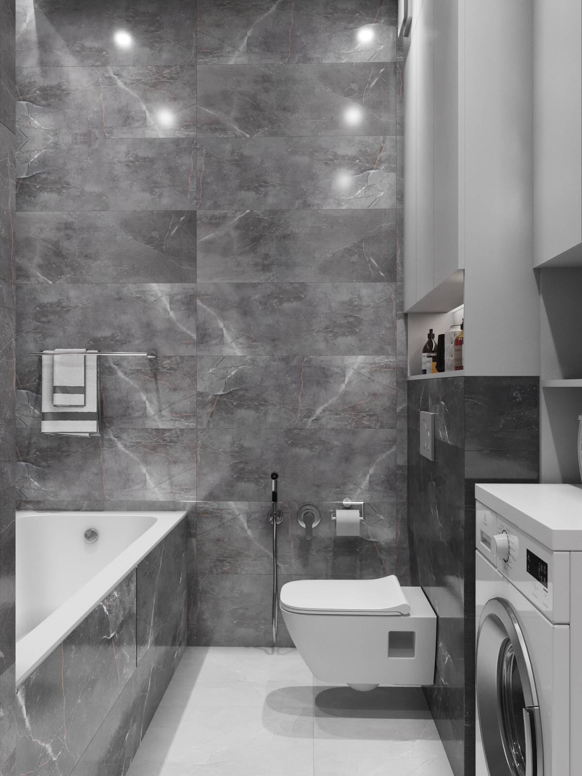 Interior design of an apartment