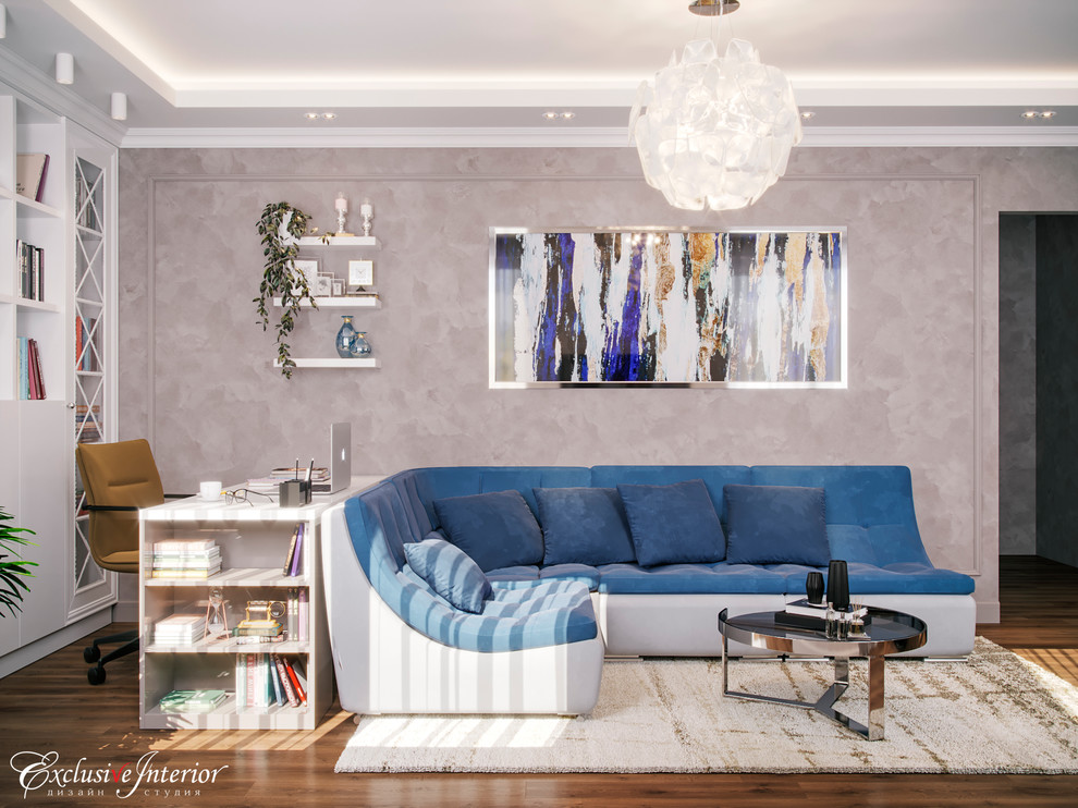 Визуализация гостиной