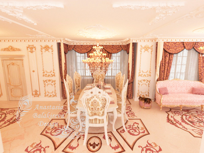 Дизайн интерьера загородного дома на Новорижском шоссе