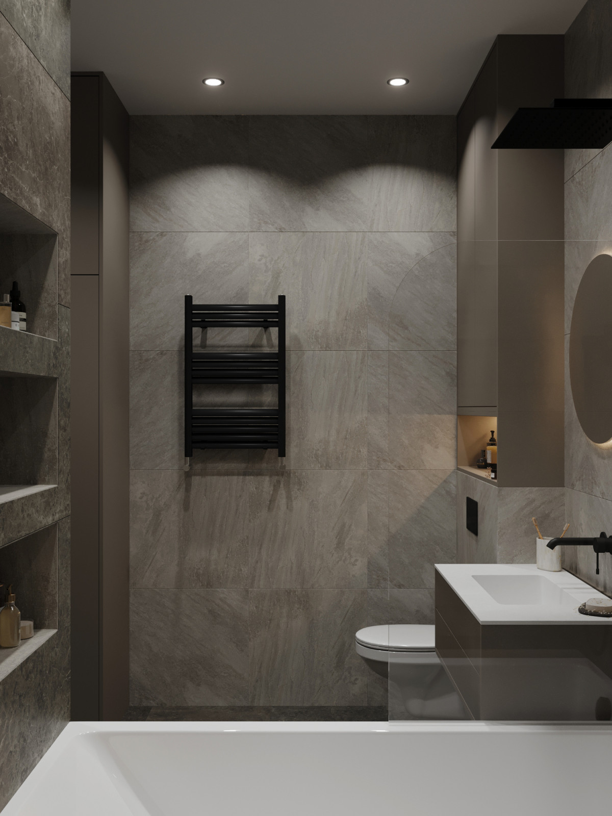 Современный проект квартиры 116 м² для семейной пары