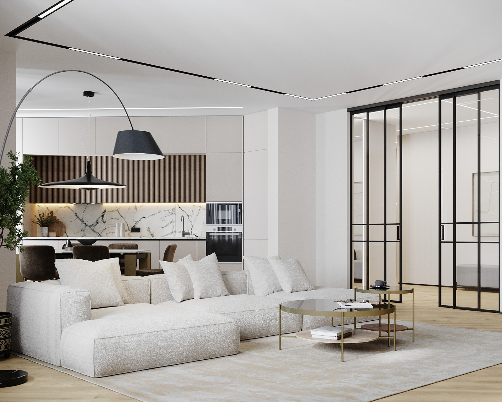 Проект 3х-комнатной квартиры на ул. Кавалерийской