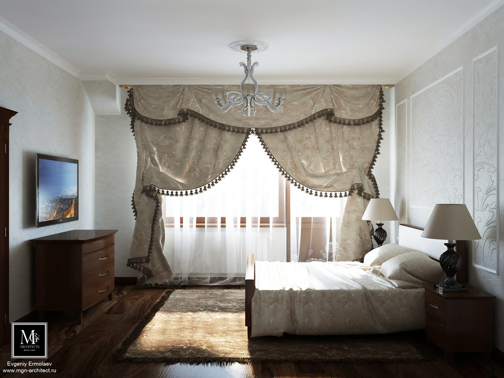 КП Иволги, дом в классическом стиле , темный вариант