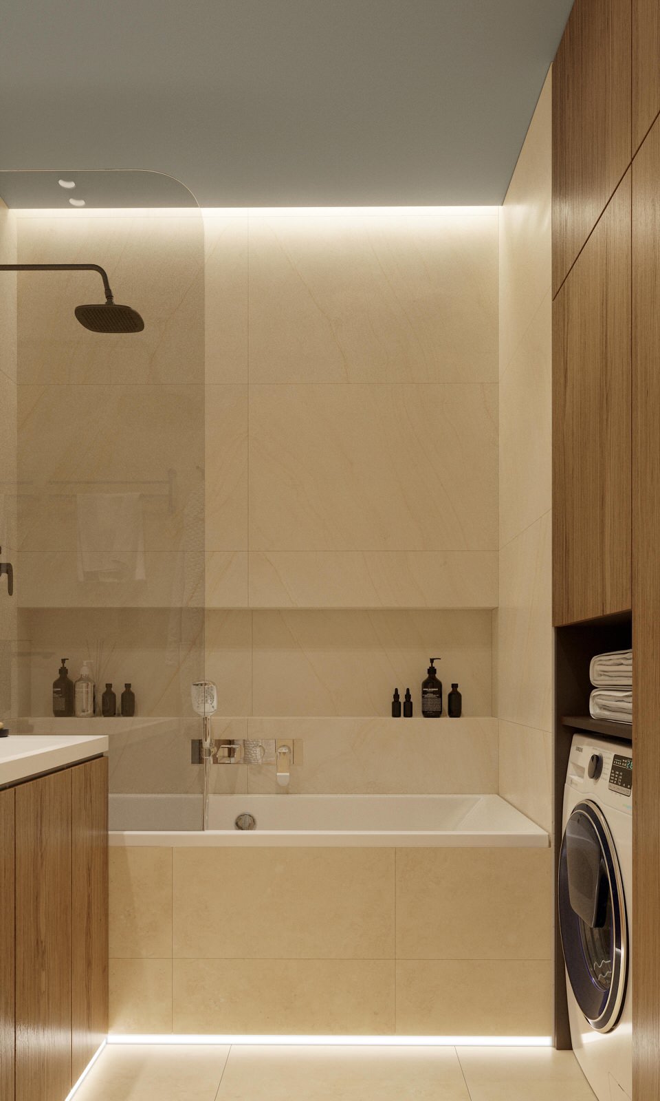 Дизайн интерьера квартиры в скандинавском стиле в ЖК "Московские ворота II"