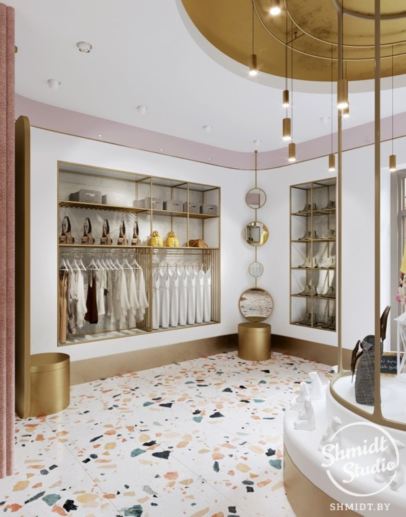Проект интерьера Boutique