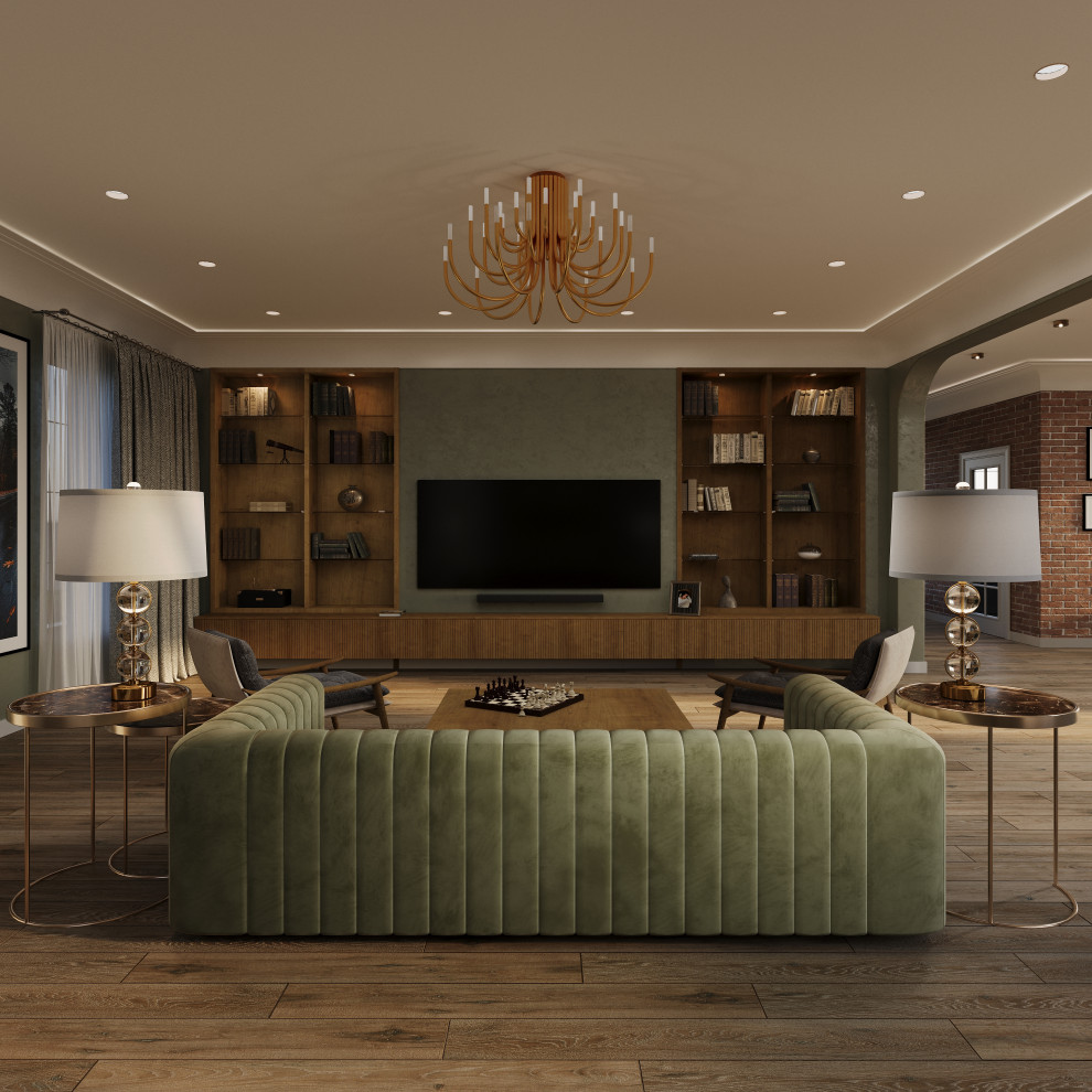 Stunning 3D Visualization of Modern Country House Renovation