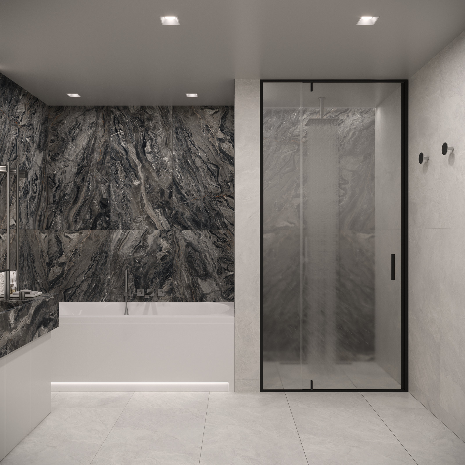 Обложка проекта: Bathroom in contemporary style