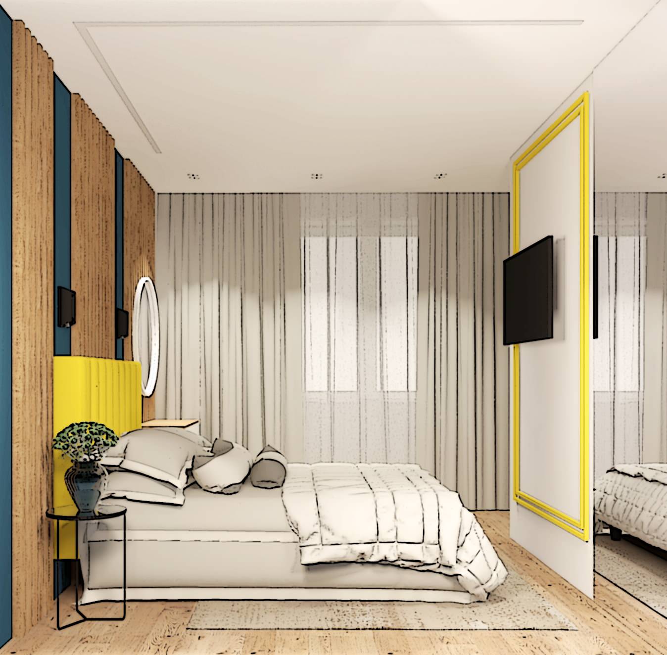 Обложка проекта: Дизайн интерьера квартиры для Вячеслава