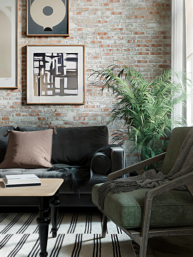 Обложка проекта: Дизайн квартиры в СПБ на Фонтанке - 80 М2