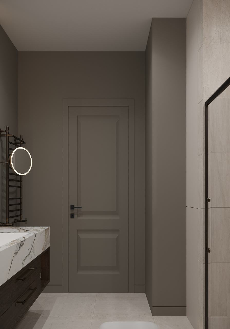 Дизайн-проект пентхауса продолжение 180м2 в г. Владивостоке