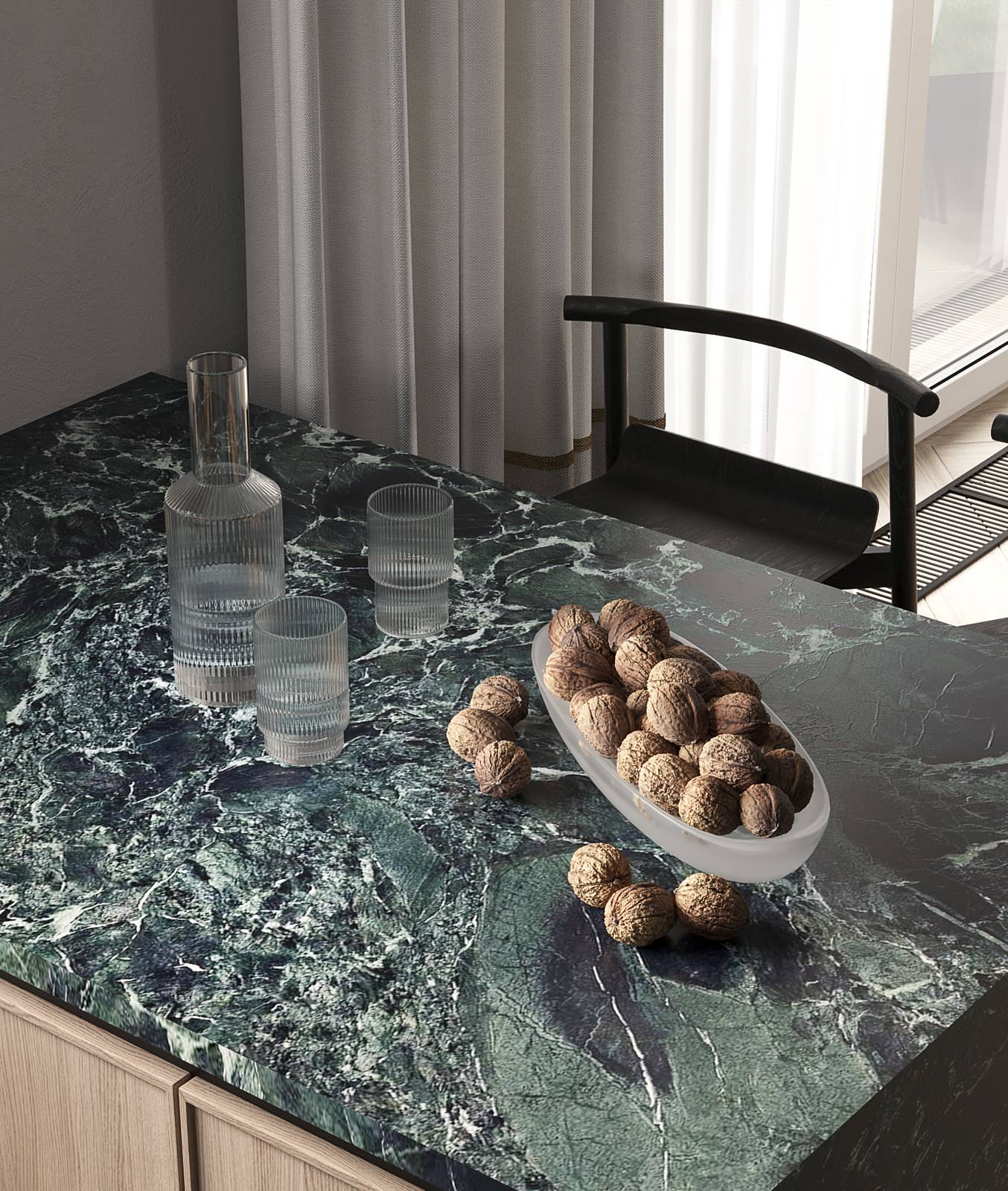 Гостиная-кухня