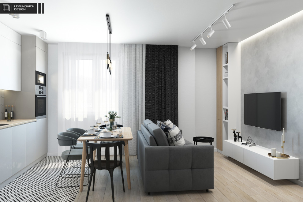 Дизайн интерьера квартиры 65 м2 г. Минск