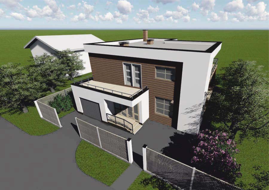 Обложка проекта: Дом в современном стиле