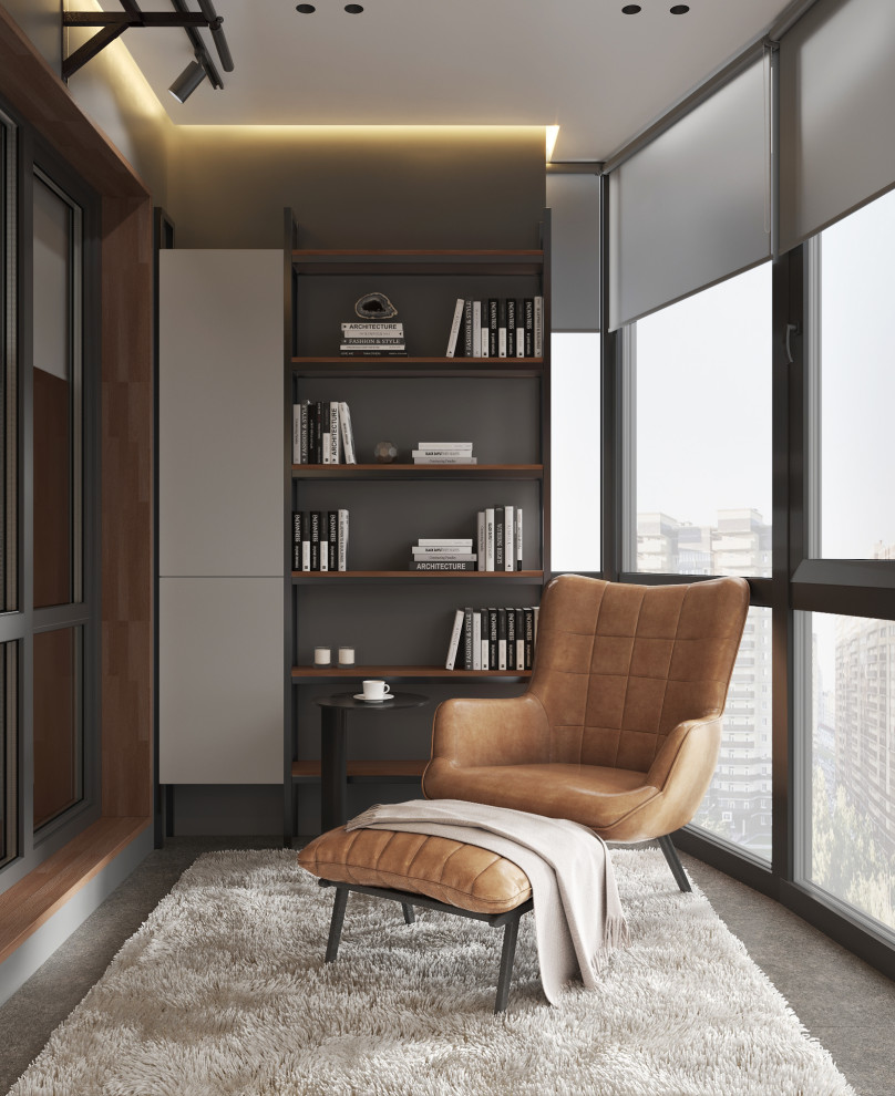 балкон при мастер-спальне