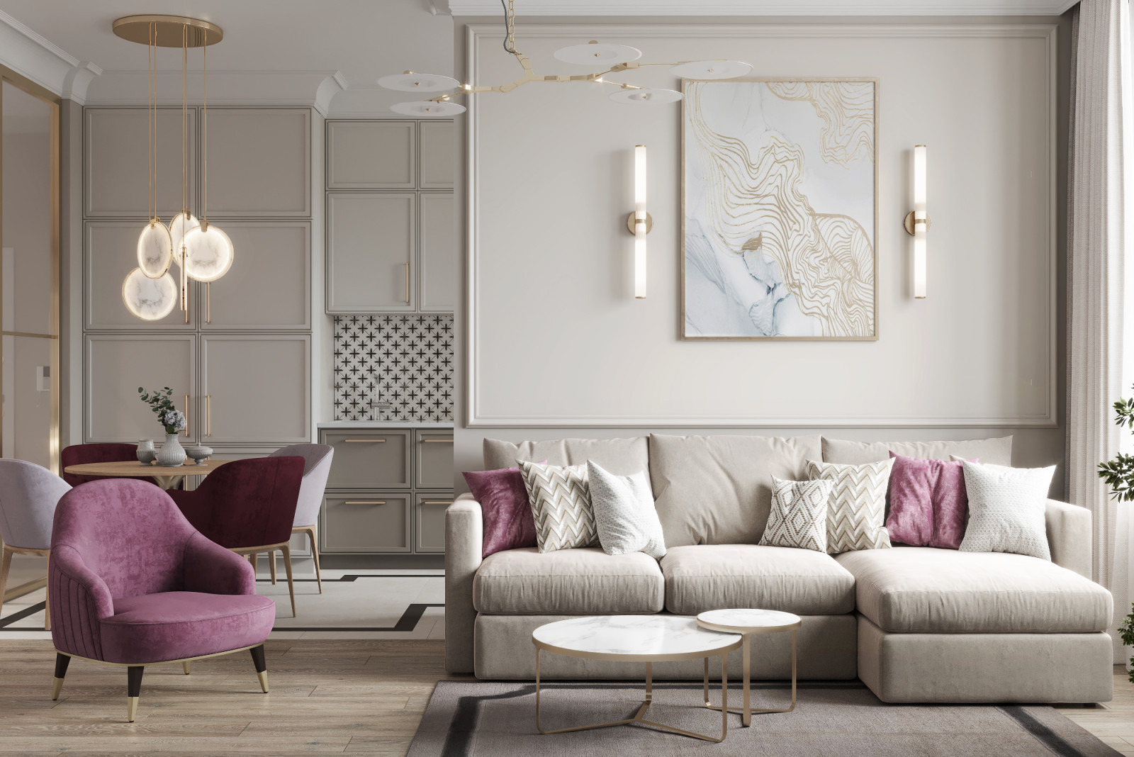 Трехкомнатная квартира в г.Москва