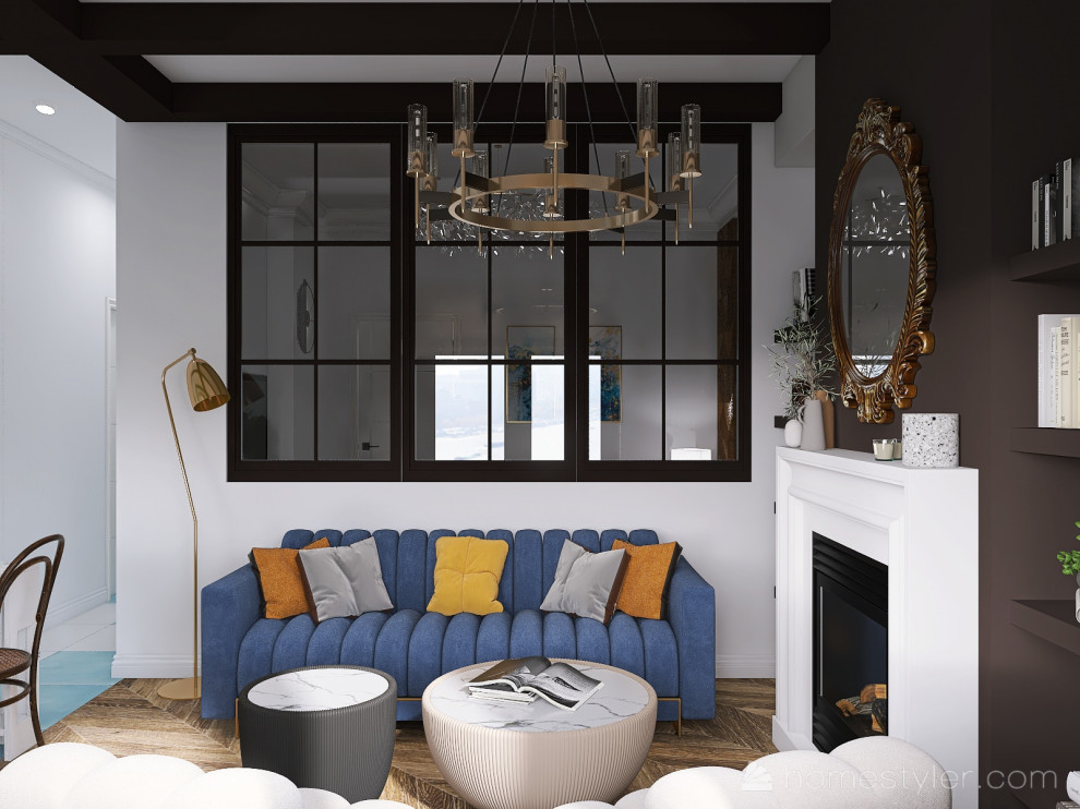 Проект двухкомнатной квартиры для семьи с детьми