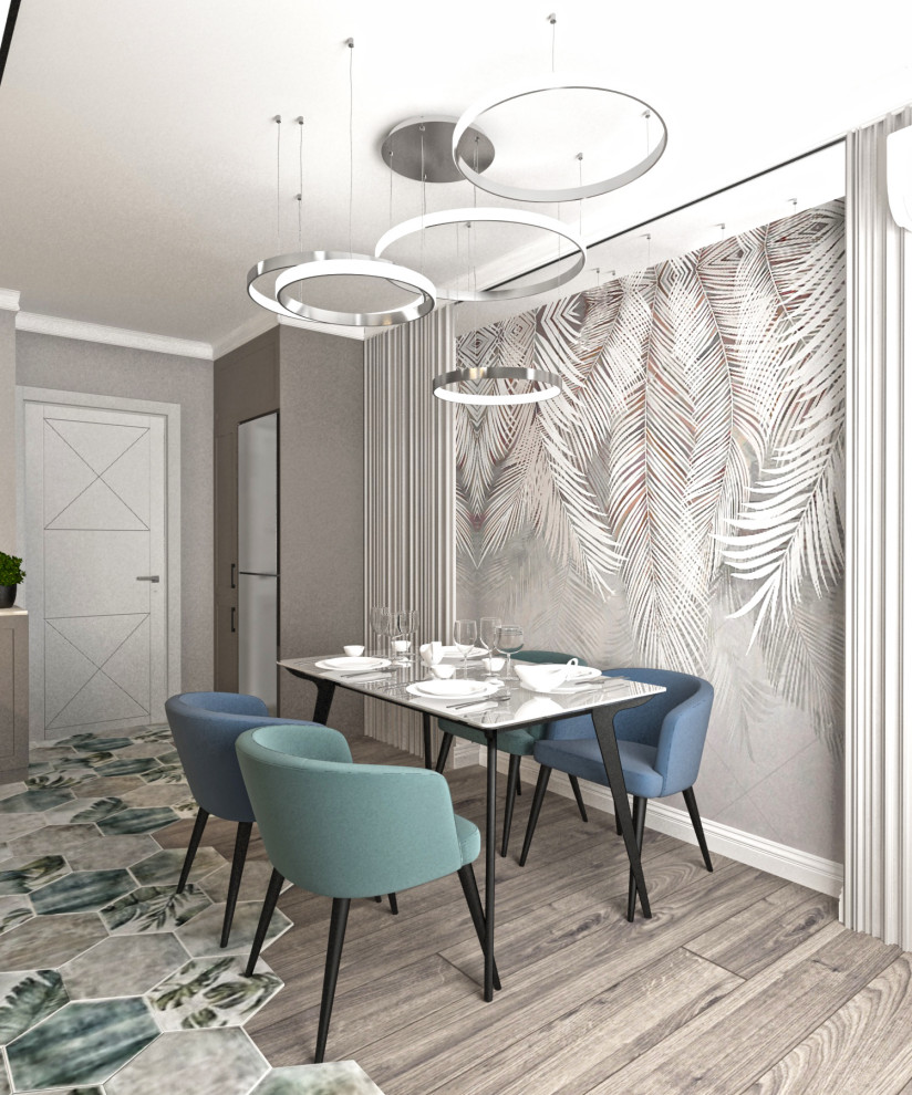 Трехкомнатная квартира в современном стиле в г. Новороссийск