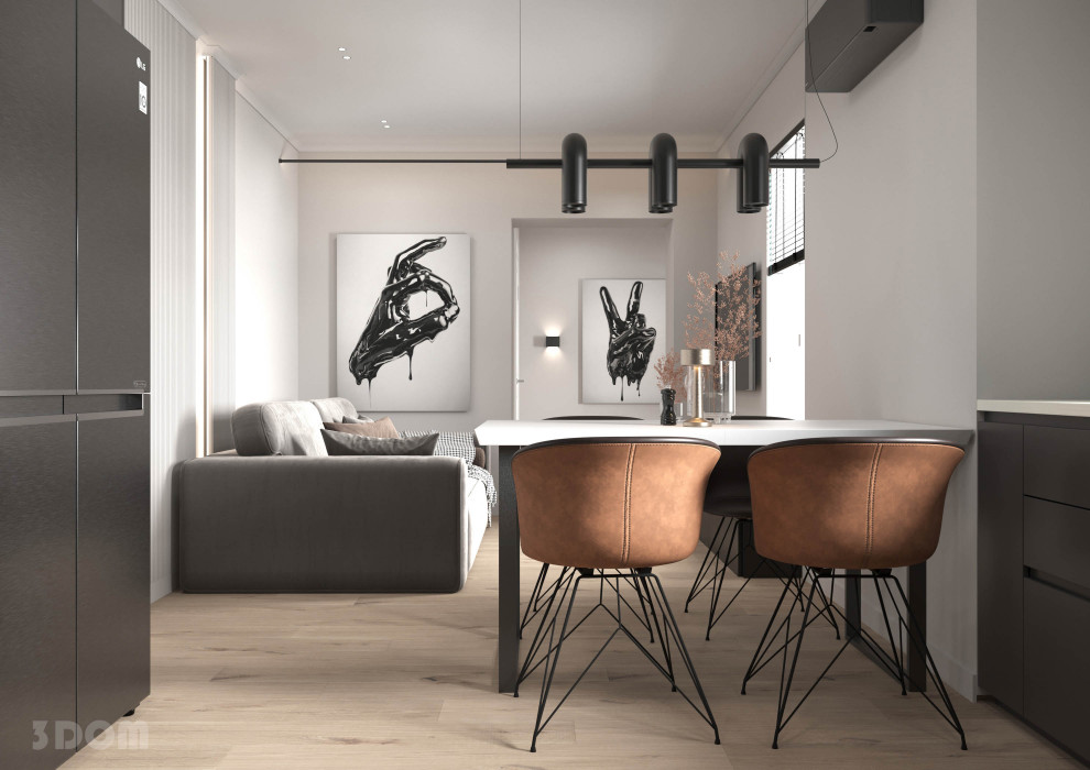 КВАРТИРА АКСАЙ 38кв.м | 3DOM