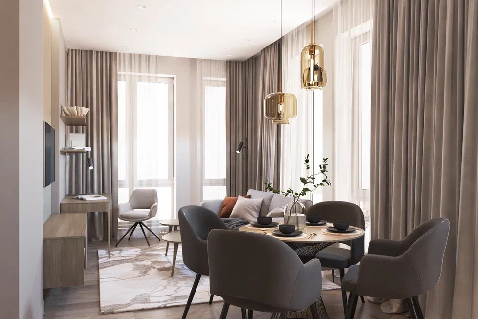 Концепция и дизайнерские решения в интерьере для дамы 45+