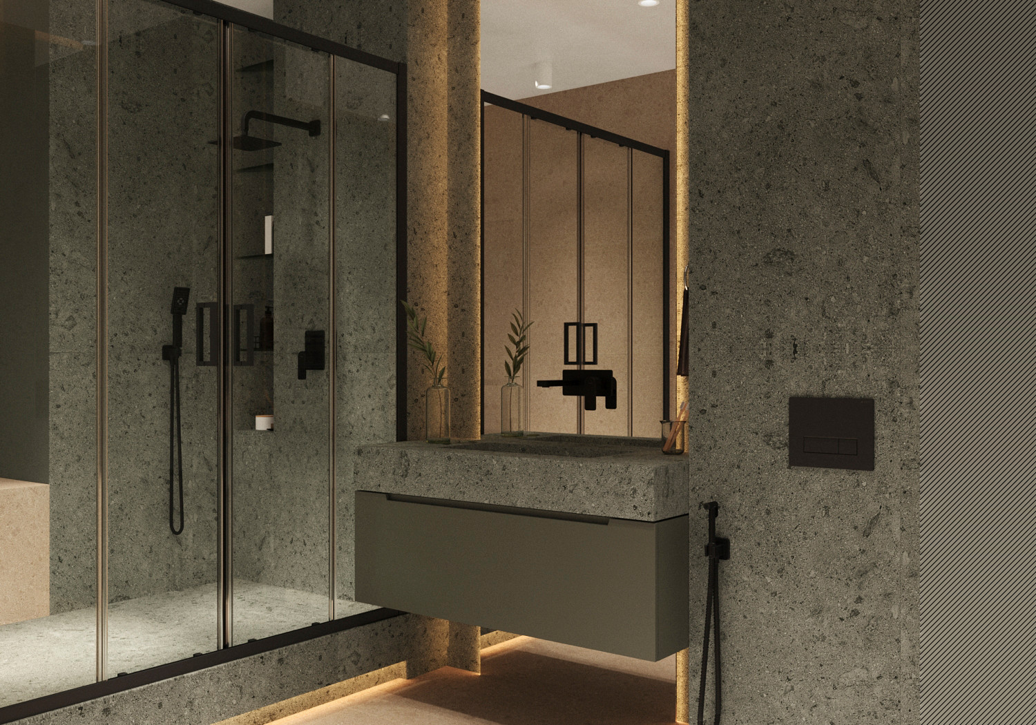 ЖК Московский квартал с сауной-бочкой в квартире