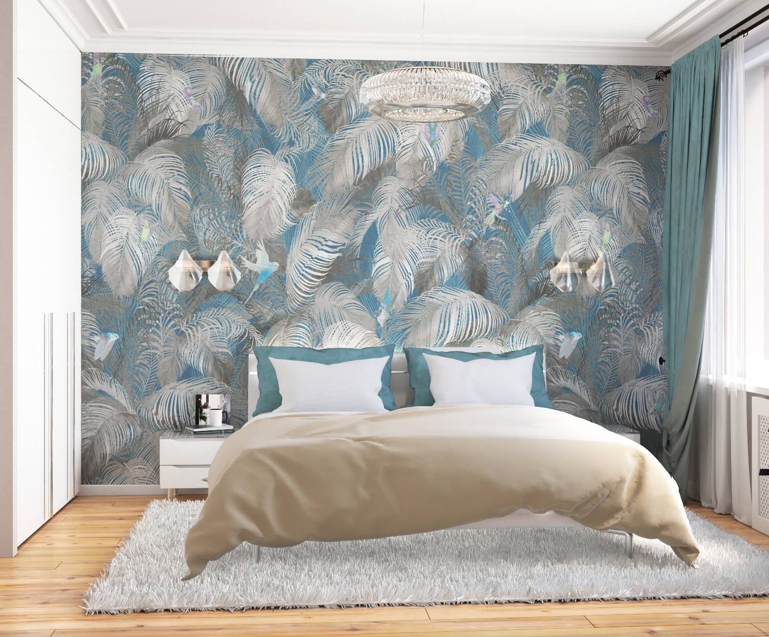 Бирюзовые акценты