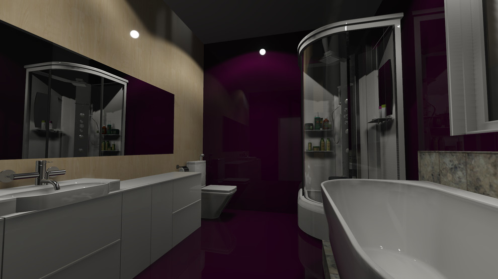 коттедж в современном стиле. Японские мотивы. (scape house)