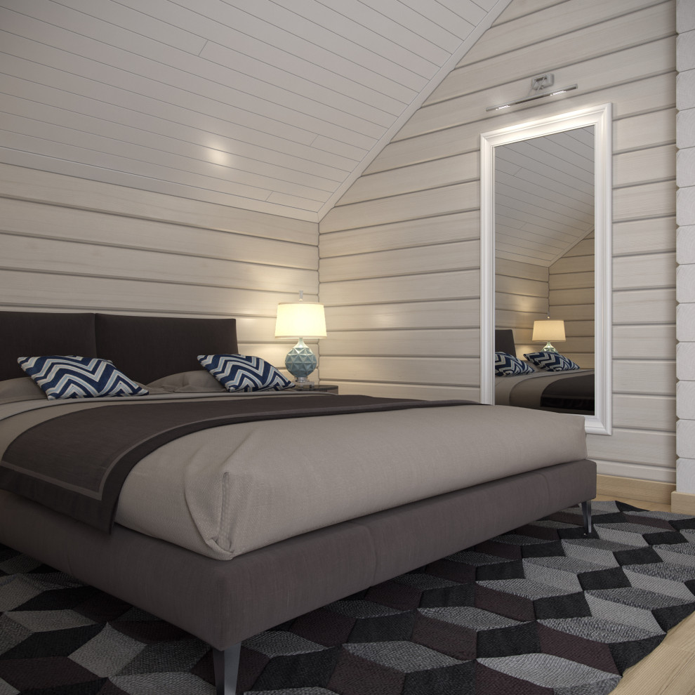 Загородный дом из клееного бруса