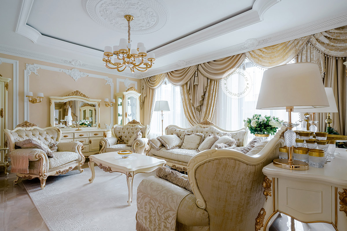 Классика в сливочных тонах на Кутузовском