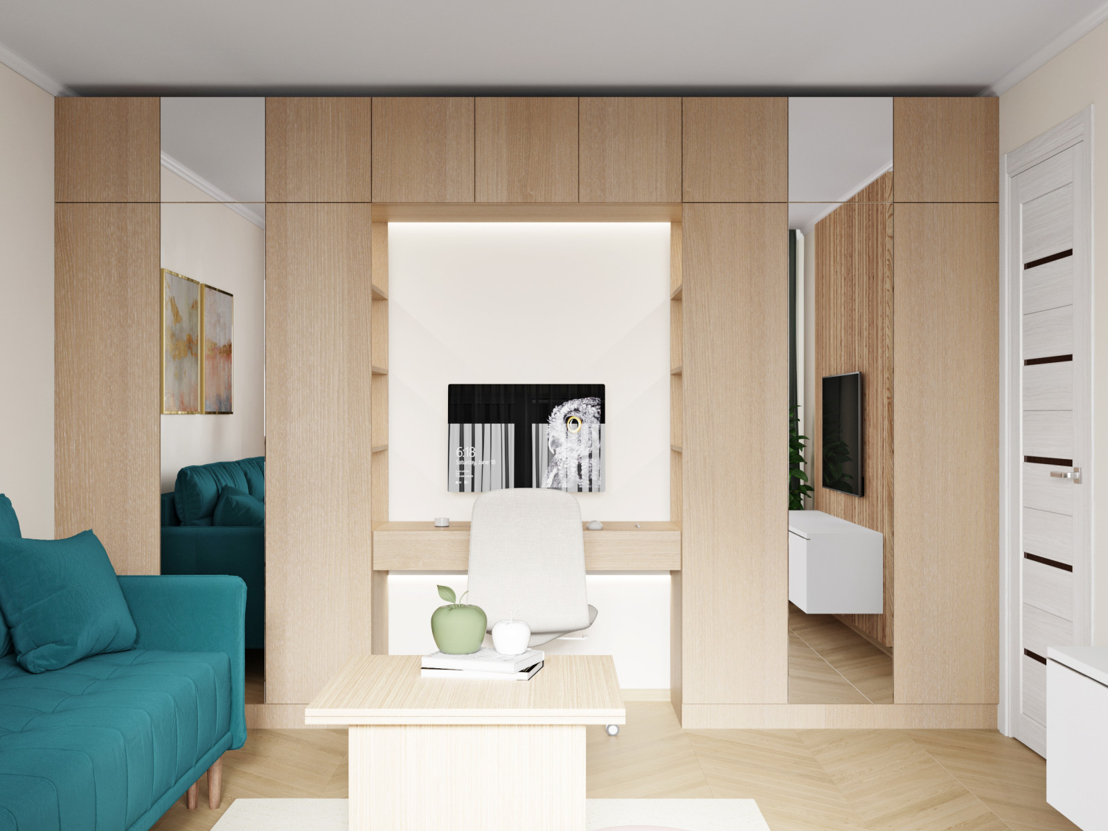 Бюджетная двушка для молодой семьи