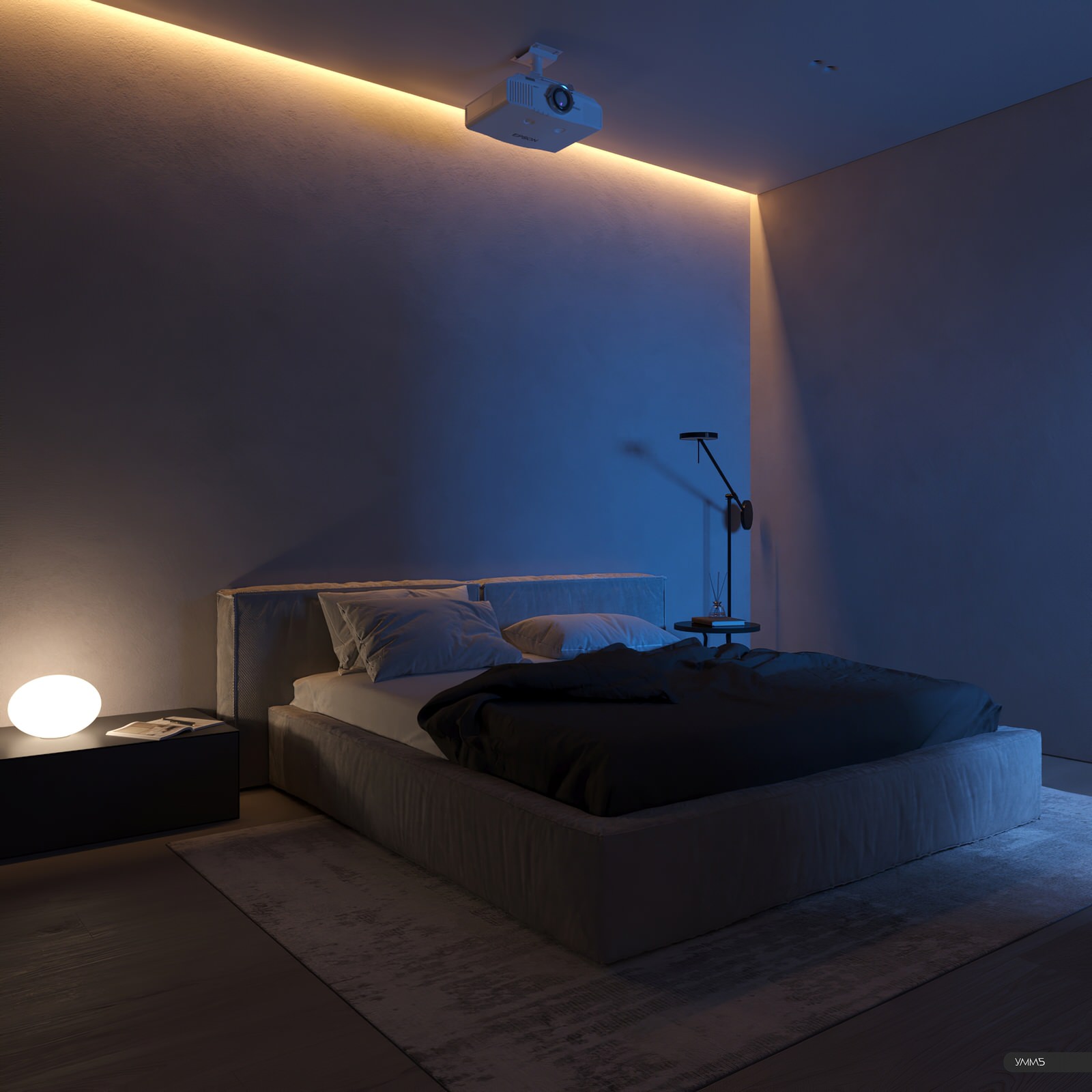 MIRA | Проект двухуровневой квартиры на проспекте Мира