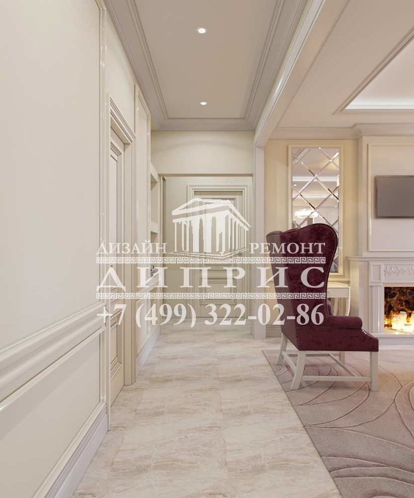 З-комнатная квартира в классическом стиле