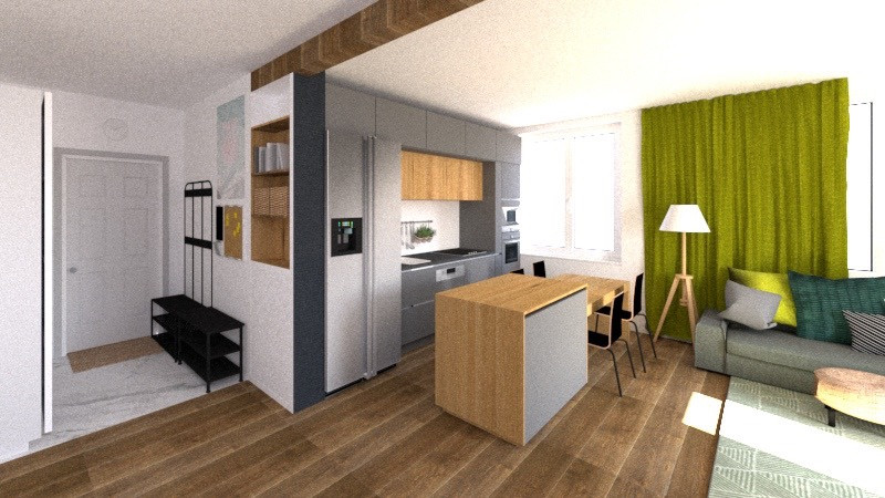 Обложка проекта: Дом 120кв.м для семьи из 4человек