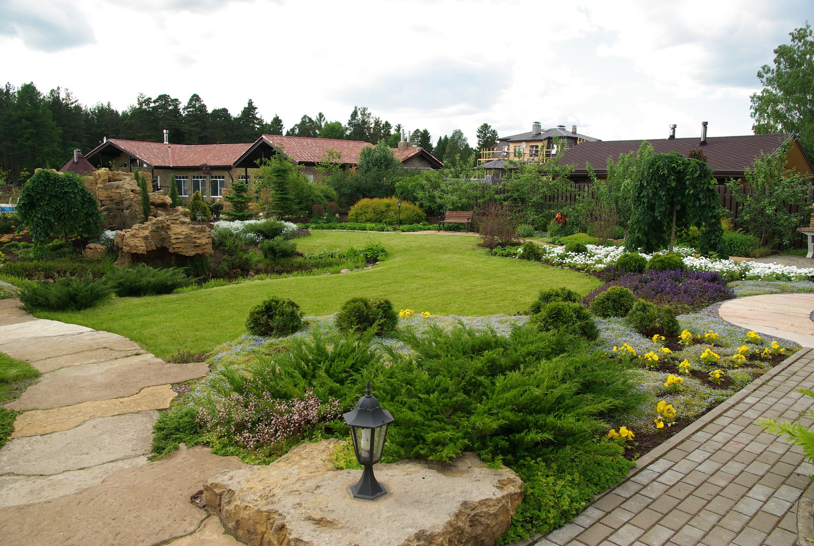 на бывшем болоте