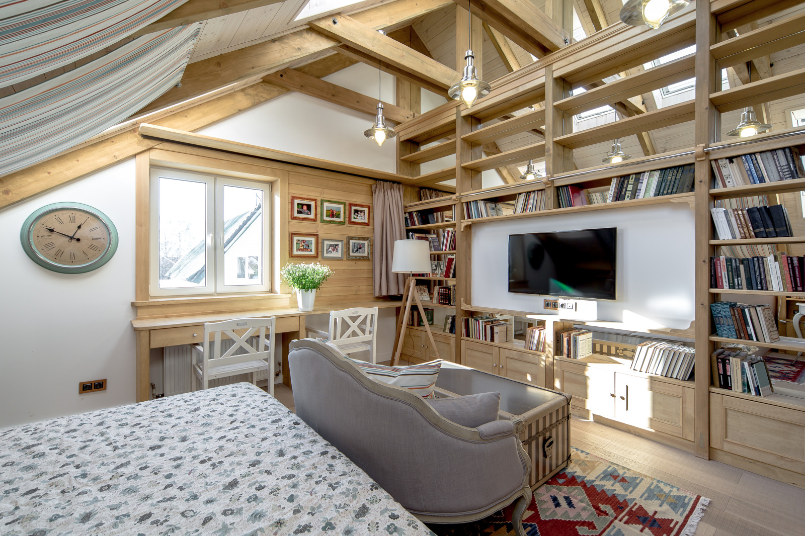 Дачный ответ. Мансарда с двойным светом