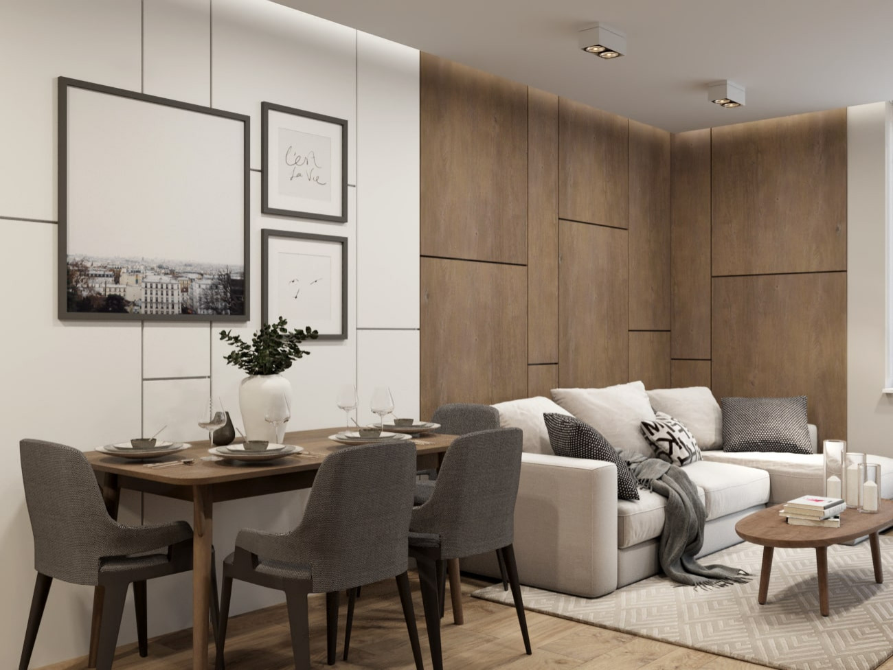 ЖК Turandot Residences, 3 комнаты, 90 м²