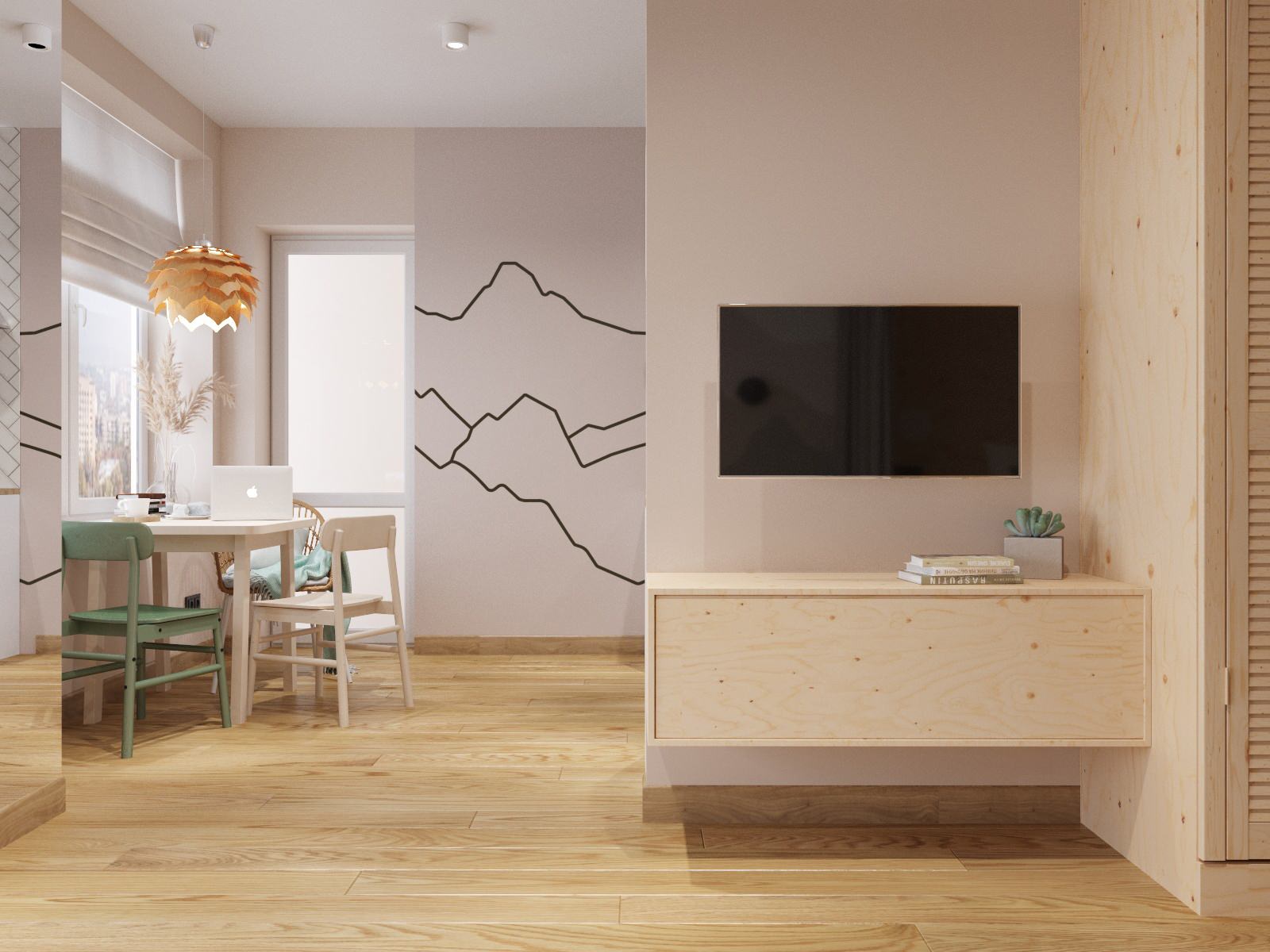 Однокомнатная квартира