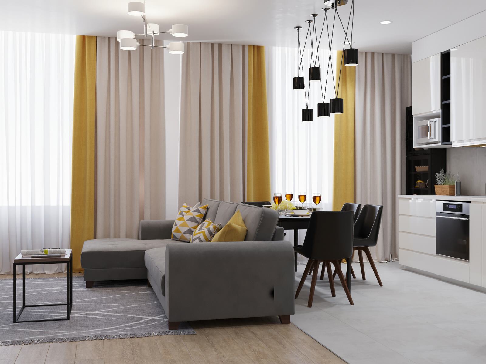 Трехкомнатная квартира в апарт-отеле