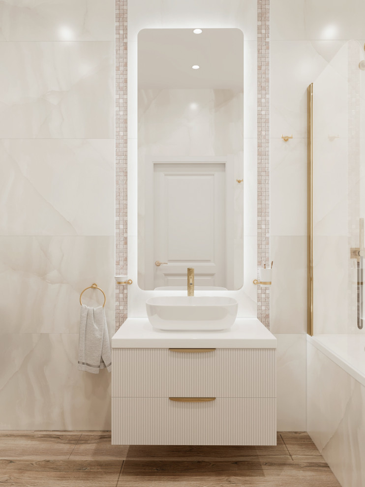 Обложка проекта: Трех комнатная квартира с элементами АртДекко. 2022г