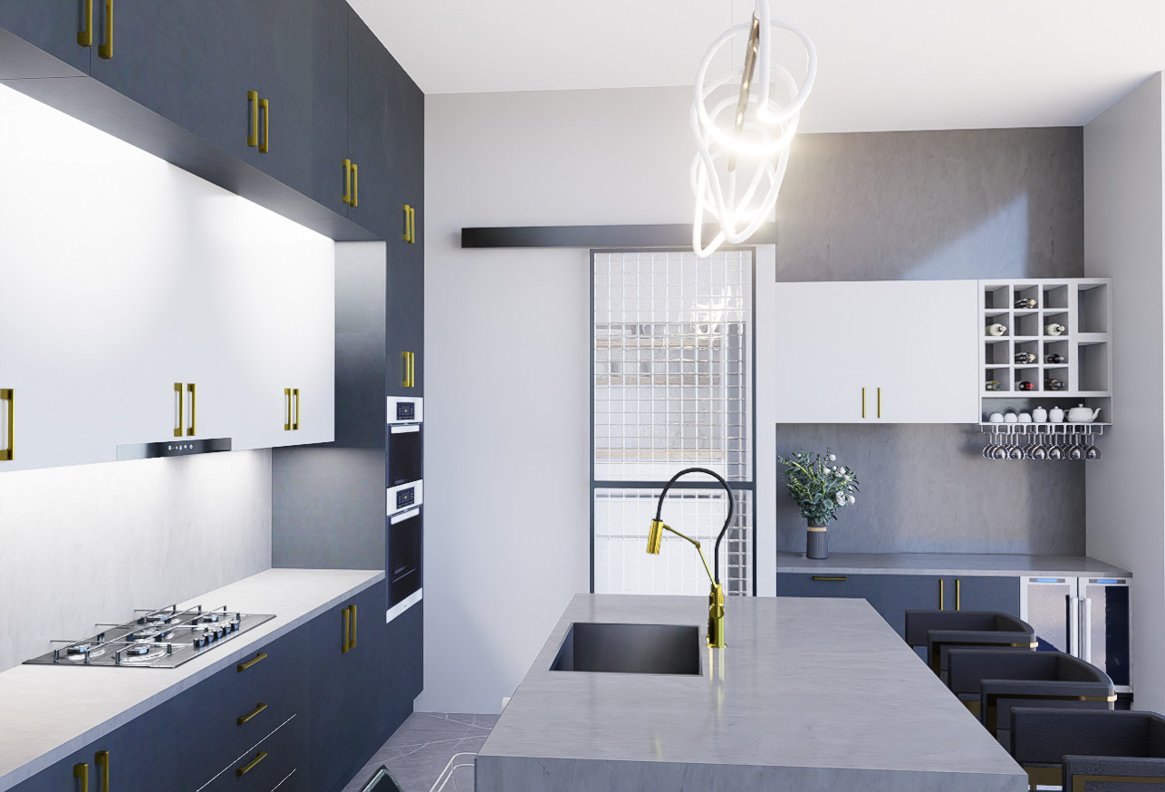 The kitchen in Texas 2023 (Before- after)